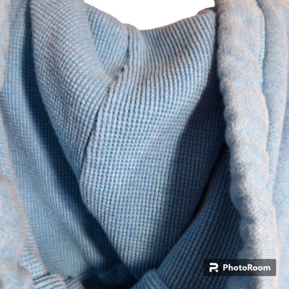 Fat Face Sky Blue Hooded Sweatshirt Full Zipper Closure Size XS - Picture 6 of 10